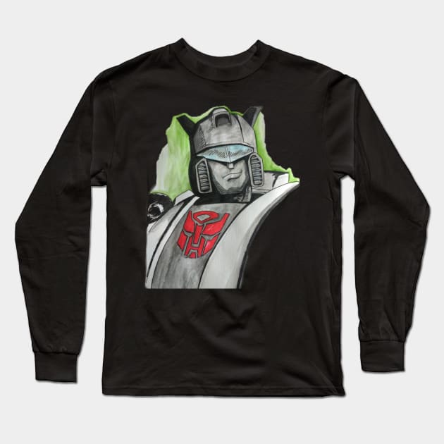 Jazz Long Sleeve T-Shirt by ArtofJesseCobb